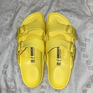 Yellow Birkenstock’s